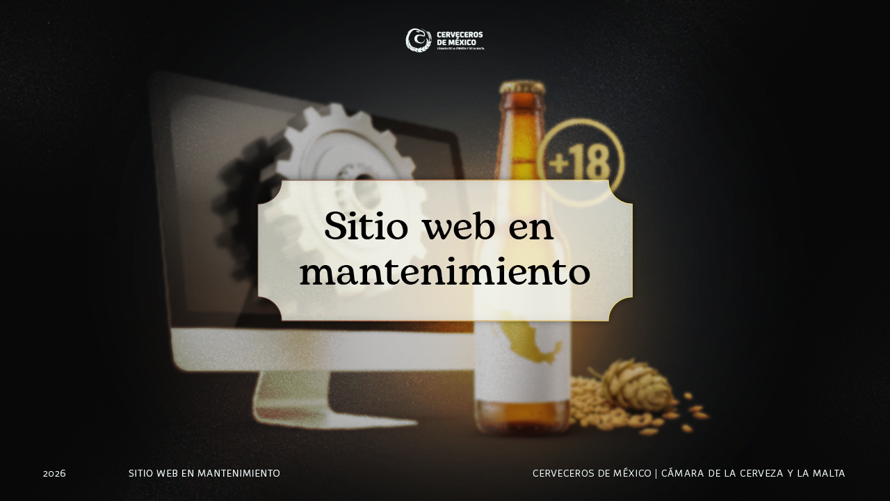 Cerveceros de México Sitio en Mantenimiento